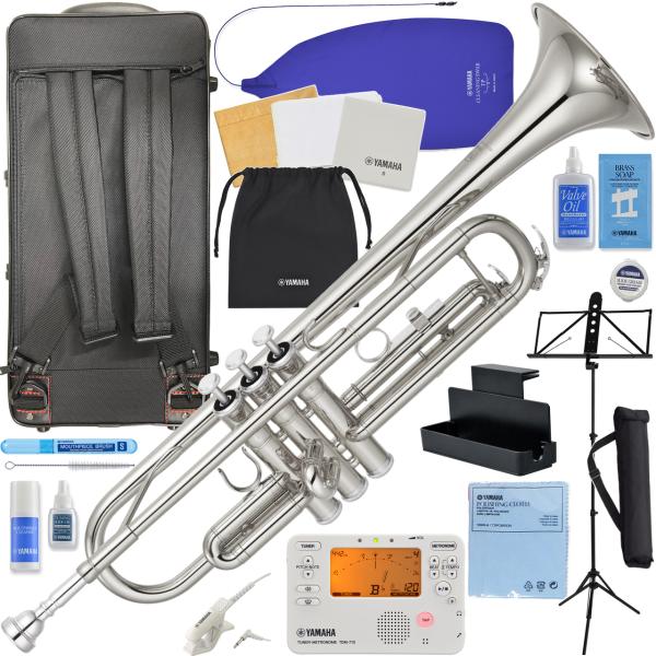 YAMAHA ヤマハ 5年保証 安心サポート対象 YTR-3335S トランペット B♭ 銀メッキ シルバー リバースタイプ セットJ　以下は対応不可 北海道 沖縄 離島 代引き