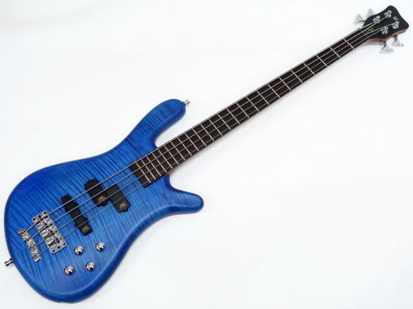 Warwick ワーウィック Germany Team Built Streamer LX 4st Maple Top / Ocean Blue Transparent Satin 【OUTLET】