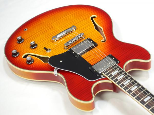 Amazon | Sire Larry Carlton H7 VS サイアー ラリーカールトン セミアコ 335 タイプ エレキギター サンバースト  | エレキギター | 楽器・音響機器