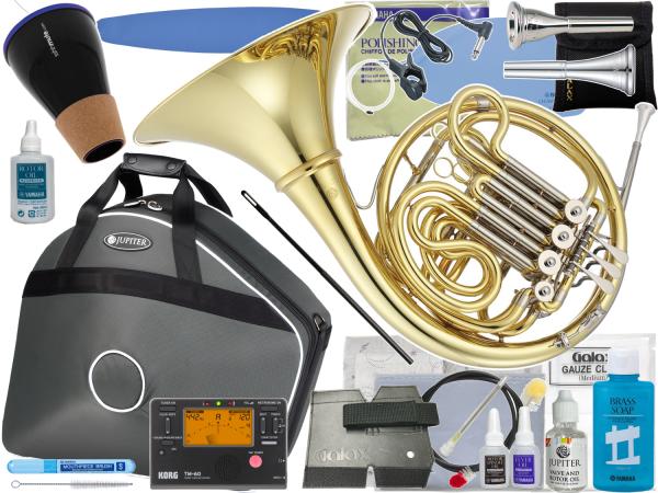 JUPITER  ( ジュピター ) JHR1100DQ フレンチホルン デタッチャブル F/B♭ フルダブル ホルン Full double French horn JHR-1100DQ セット A　北海道 沖縄 離島不可