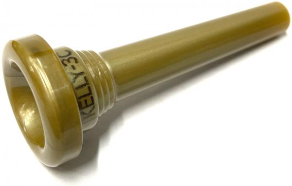 KELLY ( ケリー ) フリューゲルホルン 3C ハーベストゴールド マウスピース プラスチック 樹脂製 Flugelhorn mouthpiece Harvest Gold　北海道 沖縄 離島不可