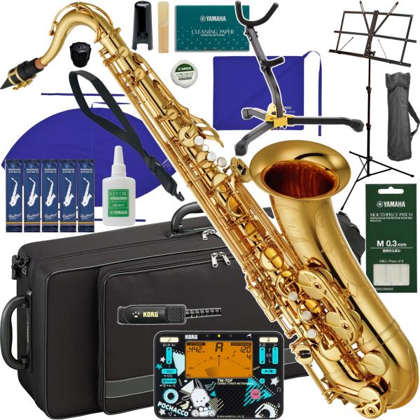 YAMAHA ヤマハ 5年保証サービス対象 YTS-480 テナーサックス ラッカー TM-70C SPC ポチャッコ セットB　以下対応不可 北海道 沖縄 離島 代引き
