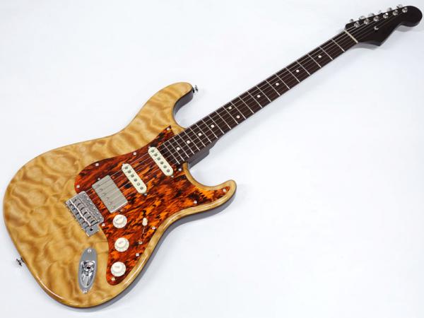 momose モモセ MC-1QM Custom / Quilted Maple Top / Thermo Maple Neck / Amber #13484