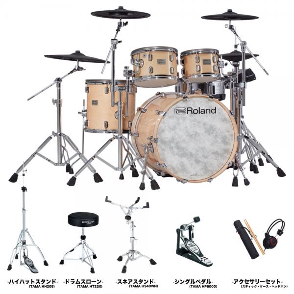 Roland ローランド VAD706GN-S TAMA アップグレードハードウェア Single 電子ドラム エレドラ