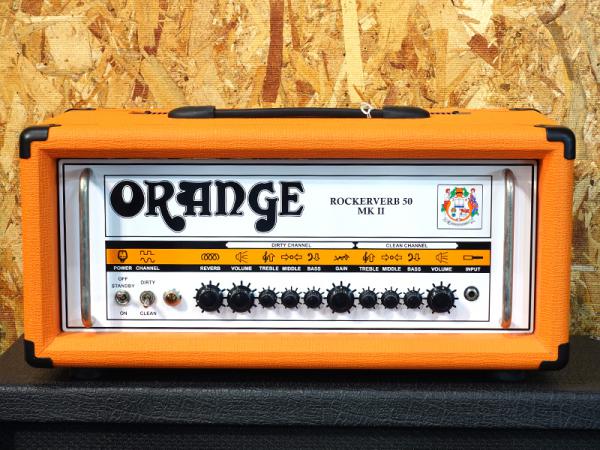 Orange ( オレンジ ) ROCKERVERB 50 MKII - イギリスのオールチューブアンプヘッド / USED -