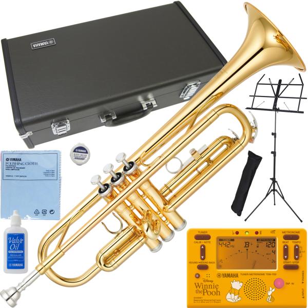 YAMAHA ( ヤマハ ) YTR-2330 トランペット ラッカー 管楽器 B♭ Trumpets gold TDM-700DPO4 プーさん セット O　北海道 沖縄 離島不可
