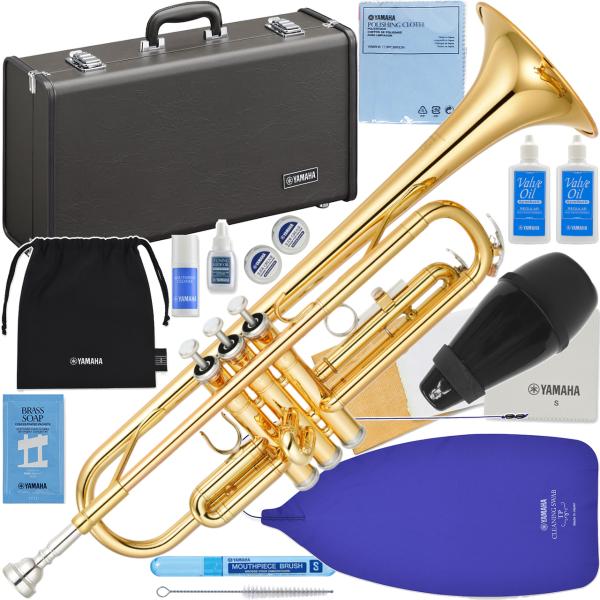 YAMAHA ヤマハ 5年保証サービス対象 YTR-2330 トランペット ラッカー ゴールド 管楽器 B♭ Trumpet セットP　以下対応不可 北海道 沖縄 離島 代引き