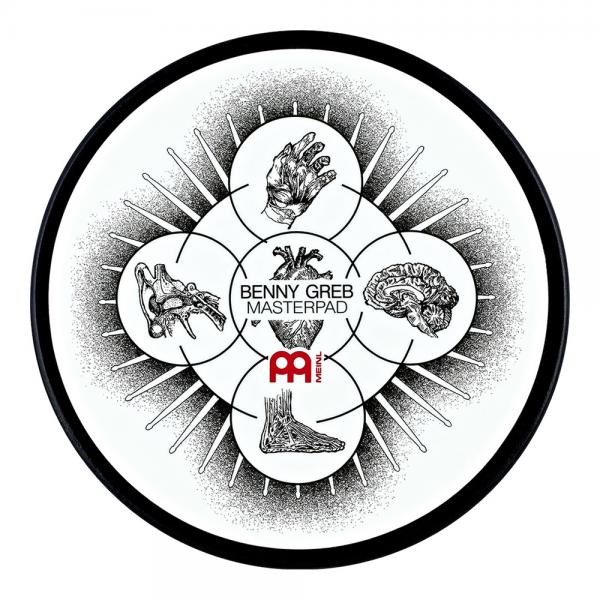 Meinl マイネル ドラム練習パッド 6" Benny Grebモデル MPP-6-BG 