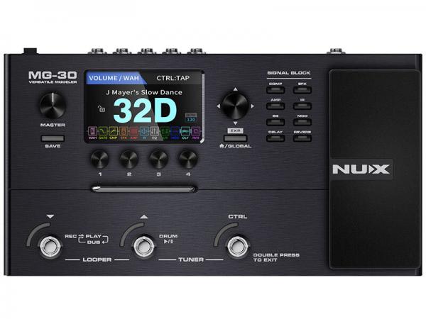 有名な高級ブランド NUX マルチ ギター Modeler Versatile MG-30 ニューエックス ギター