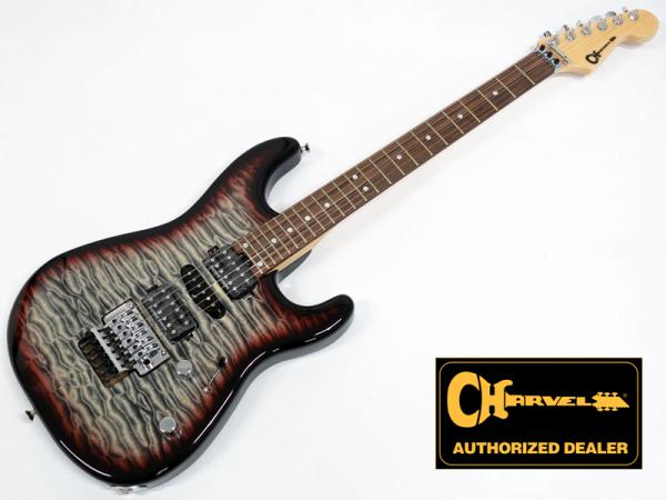 Charvel ( シャーベル ) MJ San Dimas Style 1 HSH FR PF QM / Midnight Glow