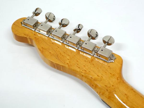 K.Nyui Custom Guitars KNTE Bird's eye Maple Neck / Trans