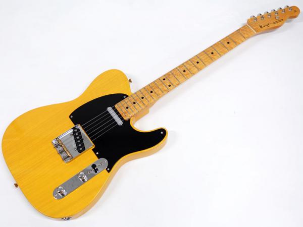 K.Nyui Custom Guitars KNTE Bird's eye Maple Neck / Butterscotch