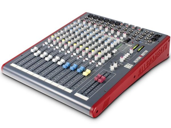 ALLEN&HEATH ( アレンアンドヒース ) ZED-12FX ◆ エフェクト内蔵 12chアナログミキサー (マイク入力6ch) ZED12FX