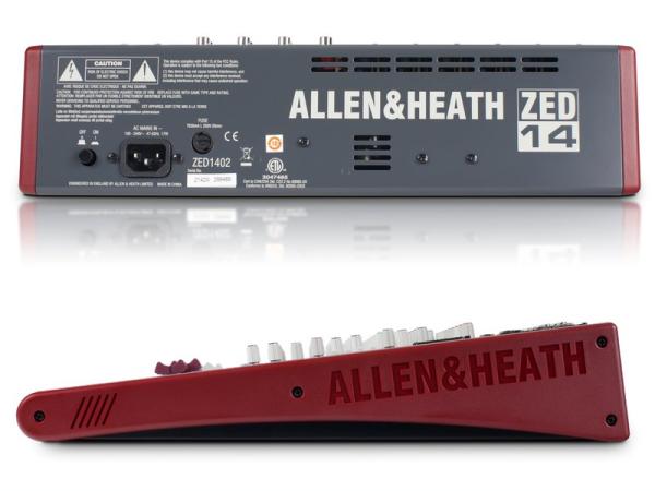 ALLEN&HEATH ( アレンアンドヒース ) ZED14 ◇ 14chアナログミキサー