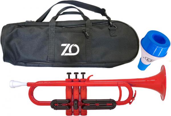 ZO ゼットオー TP-01BK トランペット ミュート セット ブルー 調整品 新品 アウトレット プラスチック 管楽器 red trumpet mute　北海道 沖縄 離島不可