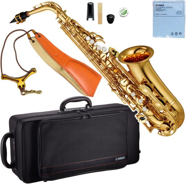 YAMAHA ( ヤマハ ) YAS-280 アルトサックス ラッカー 正規品 管楽器 Alto saxophone gold 本体 セット J　北海道 沖縄 離島不可