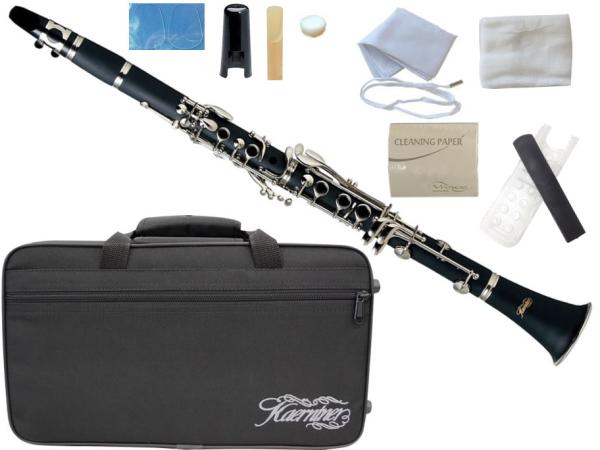 Kaerntner ケルントナー KCL27 クラリネット ABS樹脂製 プラスチック 管体 管楽器 B♭ clarinet KCL-27 セット E　北海道不可 沖縄不可 離島不可 代引き不可 同梱不可