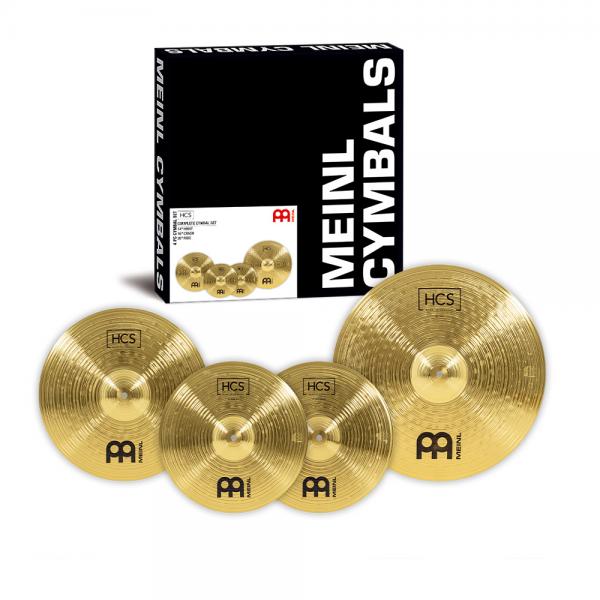 Meinl ( マイネル ) HCS シリーズ シンバルセット Complete Cymbal Set-up 14"Hihat/16"Crash/20"Ride HCS141620 