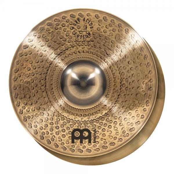 Meinl マイネル Pure Alloy Custom Series ハイハットシンバル 14" Medium Thin Hihat ペア PAC14MTH 