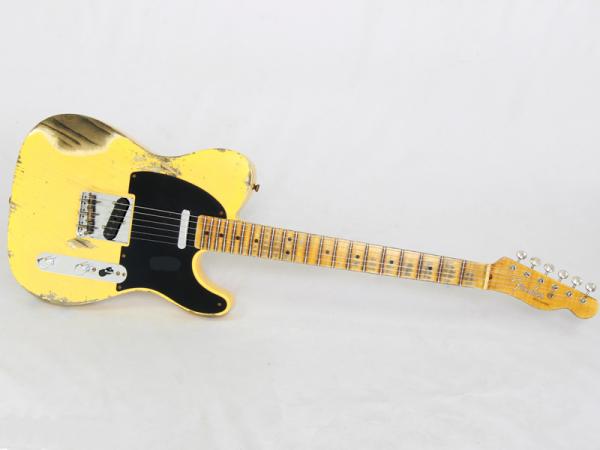 Fender Custom Shop 1951 Telecaster Heavy Relic Aged Nocaster Blonde