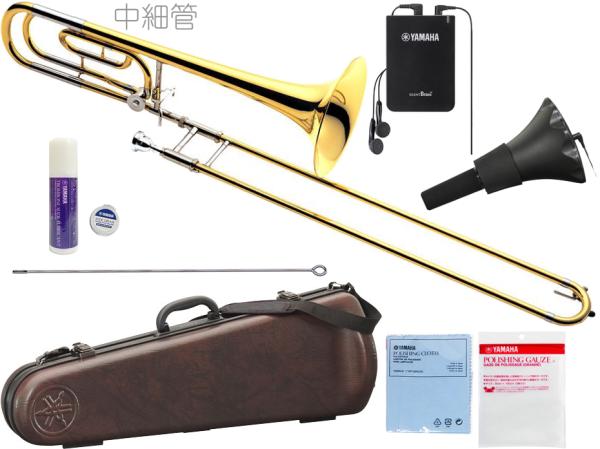 YAMAHA ( ヤマハ ) YSL-640 テナーバストロンボーン 中細管 イエローブラスベル B♭/F トロンボーン 管楽器 Tenor Bass Trombones SB5X セット　北海道 沖縄 離島不可