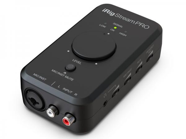 IK Multimedia アイケーマルチメディア iRig Stream Pro ストリーミング配信 オーディオインターフェイス 日本正規品