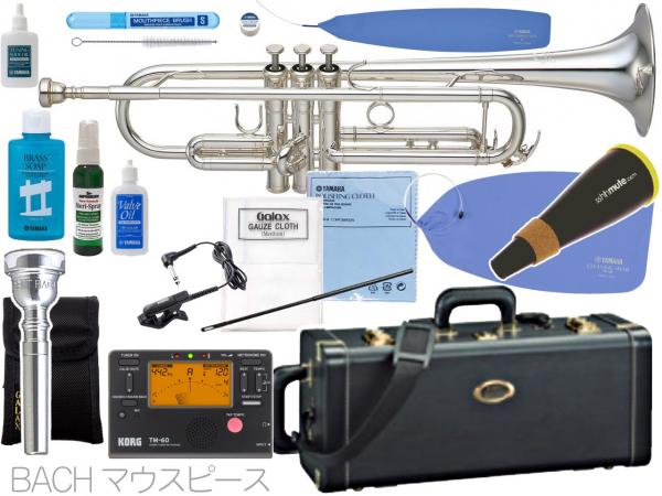 YAMAHA ( ヤマハ ) YTR-850S トランペット 銀メッキ イエローブラス 正規品 カスタム 管楽器 B♭ Trumpets custom シルバーメッキ セット D　北海道 沖縄 離島不可