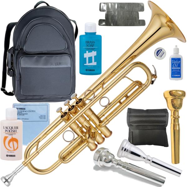 YAMAHA ヤマハ 5年保証対象 YTR-8330EM エリック ミヤシロ トランペット ラッカー B♭ カスタム 管楽器 セットC　北海道 沖縄 離島不可