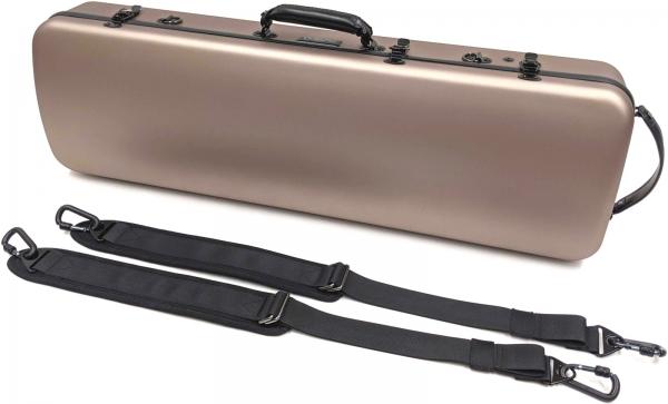 Carbon Mac CFV-1S サテン バイオリン シャンパンゴールド ハードケース 四角 りュック violin champagne Gold S-CPG　北海道 沖縄 離島 同梱 代引き不可