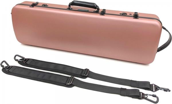 Carbon Mac ( カーボンマック ) CFV-1S サテン バイオリン ピンクゴールド ハードケース 四角タイプ りュック 4/4 violin case pink gold S-PKG　北海道 沖縄 離島 同梱 代引き不可 