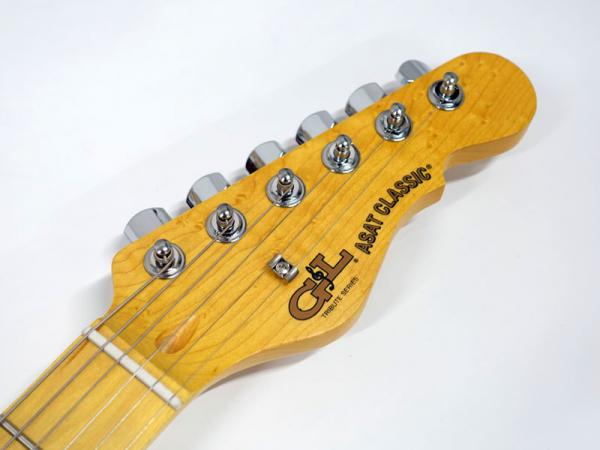 G&L Tribute ASAT Classic Bluesboy Semi-Hollow / Clear Orange