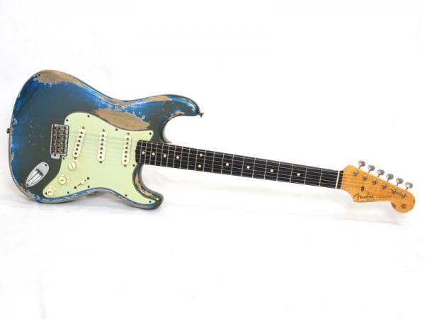 Fender Custom Shop 1961 Stratocaster Heavy Relic Masterbuilt by Dale Wilson /Lake Placid Blue with Green topcoat
