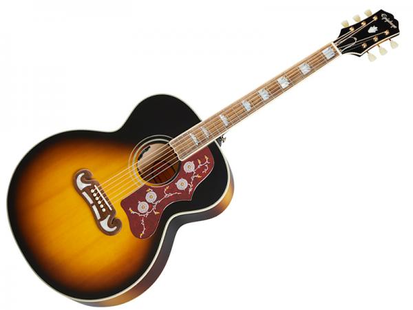 Epiphone ( エピフォン ) J-200 Aged Vintage Sunburst アコースティックギター エレアコ byギブソン