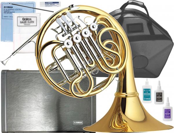 YAMAHA ( ヤマハ ) YHR-567D フレンチホルン デタッチャブル フルダブルホルン 管楽器 Full double French horn セミハードケース セット B　北海道 沖縄 離島不可