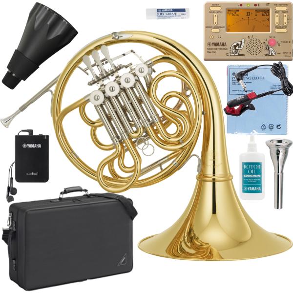 リアル YAMAHA ヤマハ YHR-671D フレンチホルン デタッチャブル ガイヤータイプ フルダブルホルン Full double French  horn ティルツ セット C 北海道 沖縄 離島不可