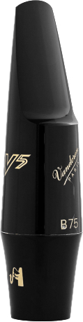 vandoren バンドーレン SM433 バリトンサックス ラバー マウスピース B75 V5 JAZZ シリーズ ジャズ ブラック エボナイト ハードラバー baritone saxophone mouthpieces