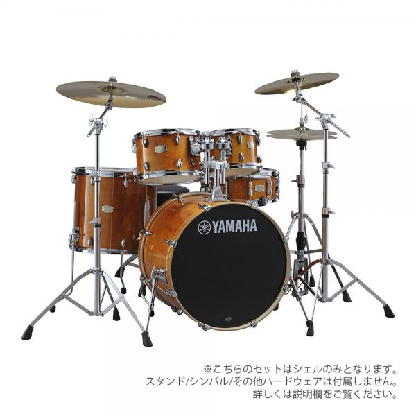 YAMAHA ( ヤマハ ) Stage Custom Birch SBP2F5 #HA ハニーアンバー 【 22"バスドラム 標準サイズ シェルセット 】