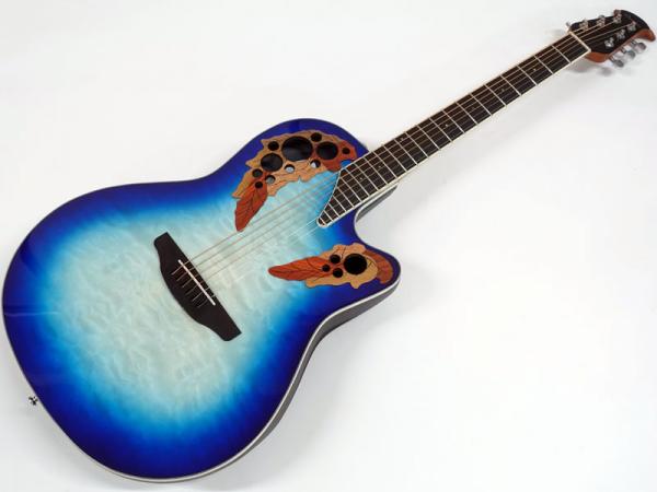 【4768】 Ovation CE48P-RG エレアコ オベーション Blue