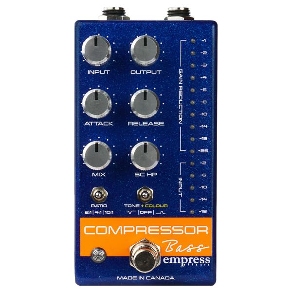 Empress Effects Bass Compressor/Blue Sparkle ベース