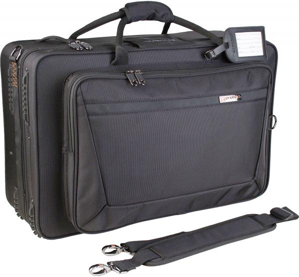 PROTEC プロテック IP301T B♭ トランペット トリプルケース ブラック セミハードケース ショルダー ストラップ 　以下対応不可 北海道 沖縄 離島