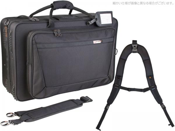 PROTEC ( プロテック ) IP301T トランペット トリプルケース ブラック 3本 セミハード バックパック リュック Trumpet triple case BP-STRAP セット　北海道 沖縄 離島不可 