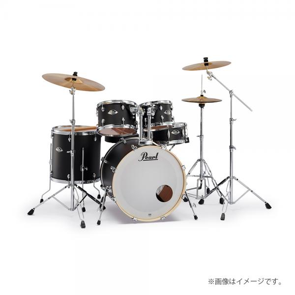 Pearl ( パール ) EXPORT EXX725S/CN #31 ジェットブラック【 ドラムセット スタンダードサイズ フルセット 】