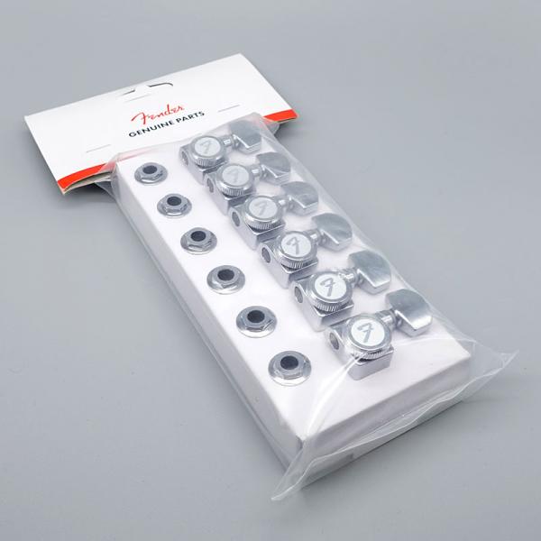 Fender フェンダー Locking Tuners ( All Short Post ) for Stratocaster & Telecaster / Chrome