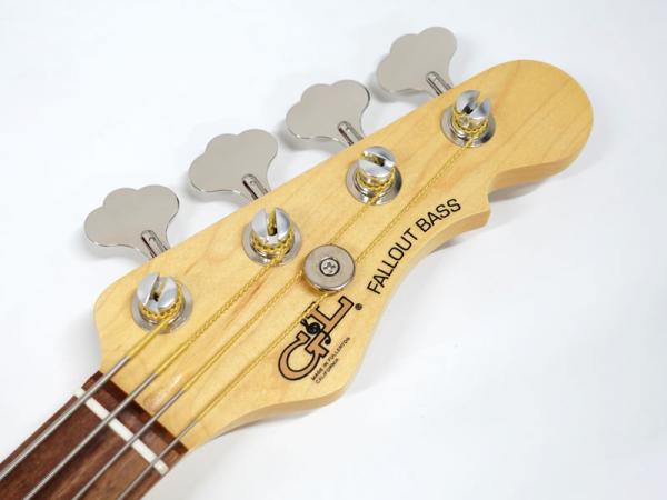 G&L Fullerton Deluxe Fallout Bass / Tangerine Metallic