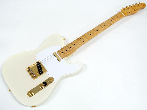 K.Nyui Custom Guitars KNTE Bird's eye Maple Neck / White Blonde #KN1524