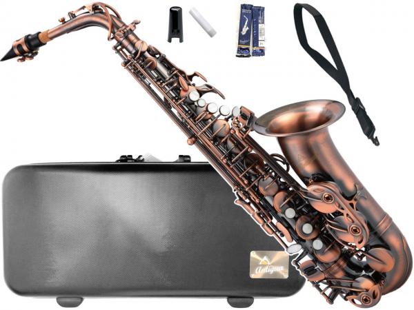 Antigua  アンティグア AS4248 パワーベル VC アルトサックス ヴィンテージ コパー alto saxophone powerbell Vintage copper finish カッパー　北海道 沖縄 離島不可