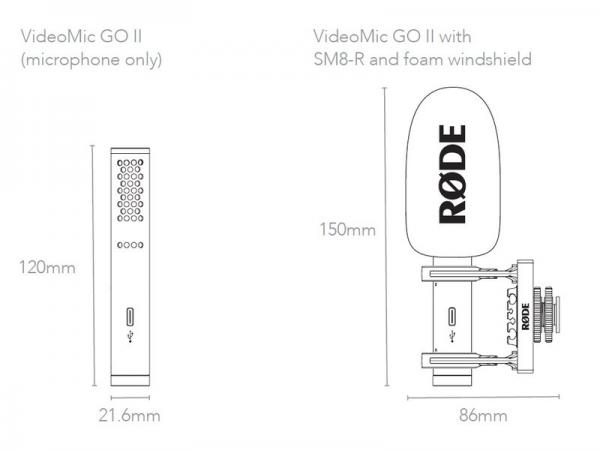 RODE ロード VideoMic GO II ◇ ビデオカメラ用マイク/ショット