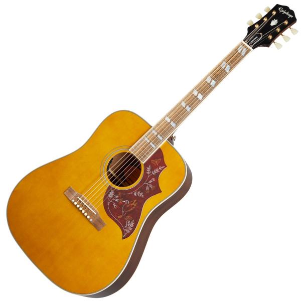 Epiphone ( エピフォン ) Hummingbird Aged Antique Natural Gloss ハミングバード アコースティックギター エレアコ