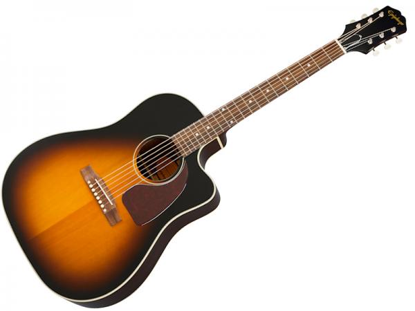 Epiphone ( エピフォン ) J-45 EC Aged Vintage Sunburst Gloss アコースティックギター エレアコ 