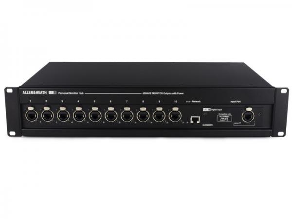 ALLEN&HEATH アレンアンドヒース ME-U ◆ 複数のME-1/ME-500をパラレル接続するための10ポートPoEハブ